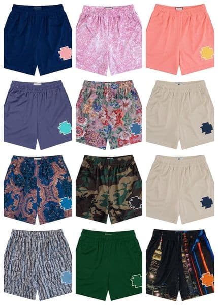 Men's 3D Digital Print Running Sports Shorts Quick Dry Bodybuilding Training Beach Pants Summer Casual Elastic Waist