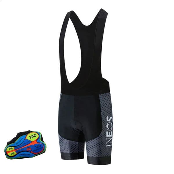 Team Cycling Bib Shorts Mountain Bike Men 20D Gel Padded Breathable Bicycle Pants Under Wear 260309