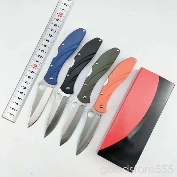 C66 S35VN Blade Nylon Fiber couteau Handle Pocket Folding Knife pocket knife fixed blade knife Outdoor Hiking Camping Survival Self-defense Knives With Belt Cli