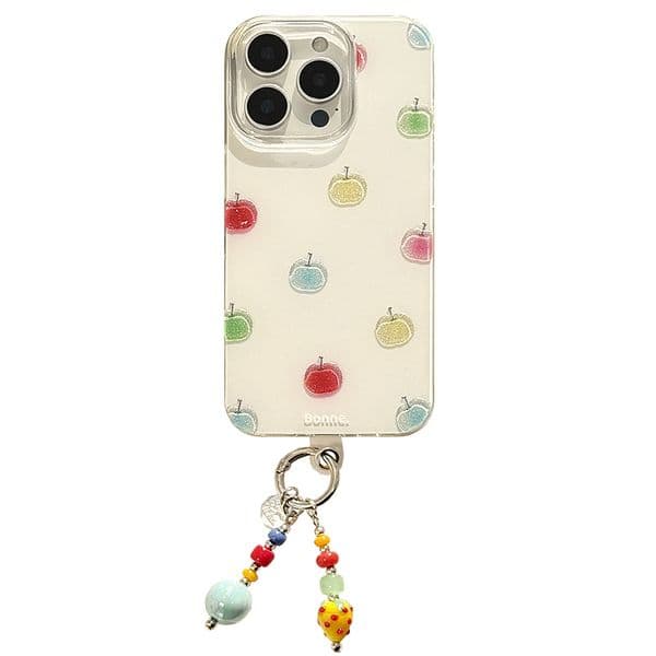 Colorful Apple Phone Case For Iphone 17 16 15 14 13 Pro 12 11 Max Plus 16Promax Charm 17Promax Phone Case 16Pro Cute 15Promax 17Pro Cover 14Pro Hard 14Promax 13Pro Shell