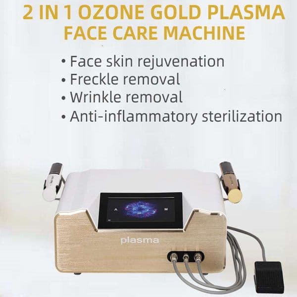 Professional Ozone Plasma Skin Repairing 2 Handles Face Reshaping Contouring Wrinkle Freckle Smoothing Acne Repair Desktop Instrumen