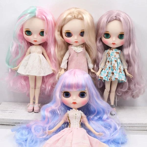 ICY DBS Blyth Doll 1/6 toy bjd matte face customized face joint body custom doll 30cm girls gift anime 260312
