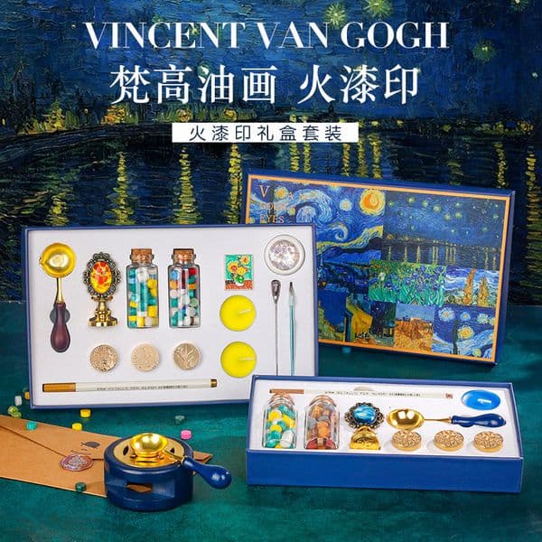 Bestseller Sealing Head Stamp Envelope Seal Wax Magic Academy Series Boy's Birthday Gift ddmytues