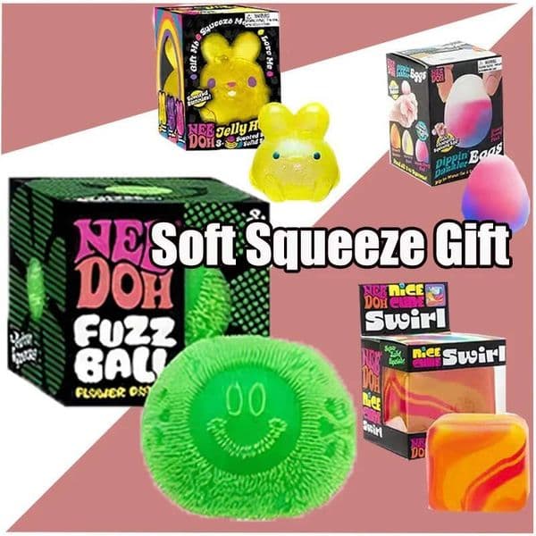 Golden Egg Treasure Hunt Home Decor Blind Box Needoh Fidget Anti-stress Sensory Squeeze surprises Toy gifts For Kids Adults def