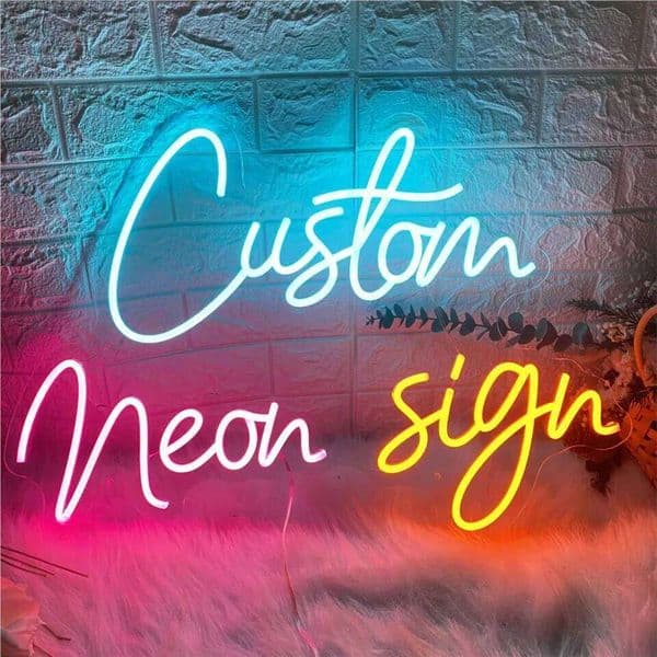 Custom LED Wedding Birthday Party Room Decor Bedroom Bar Club Shop Neon Light Led Sign Personalized Gift 26Y0317