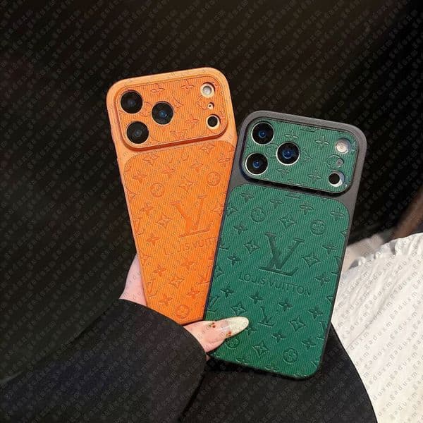 For iPhone 17 Pro Max Case Designer Phone Case Apple iPhone 16 Pro Max 15 14 13 12 11 15 Plus 16 Plus iPhone Case Card Holder Luxury Leather embossing Full Coverage Case