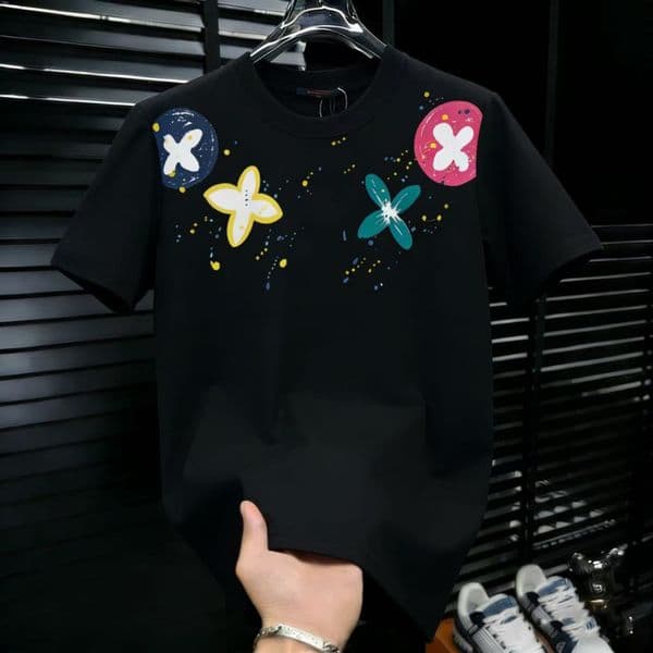 Mens T-Shirts Designer T-shirt Casual Mens Womens T-shirt Letters 3D Stereoscopic printed short sleeve best-selling luxury men clothg Aia size M--5XL87