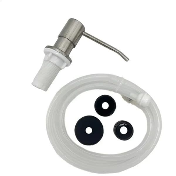 Kitchen Sink Soap Dispenser Black ABS Dispenser Detergent Liquid Soap Lotion Dispensers Stainless Steel 260316