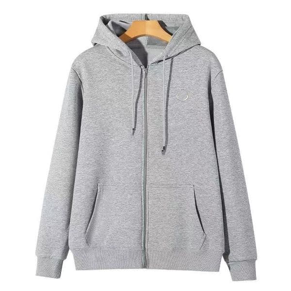 Designer hoodie men hoodie sweatshirt long sleeves Spring New Patchwork Zip-up Hoodie Sweatshirt Unisex Casual Versatile Jacket Coat