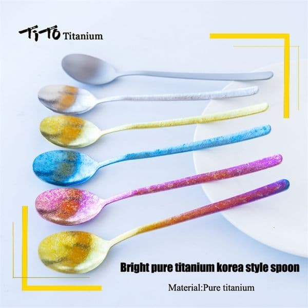 TiTo Spoon Tableware Portable Camping Cutlery Convenient Spork Environmental Portable Korean Style 260306