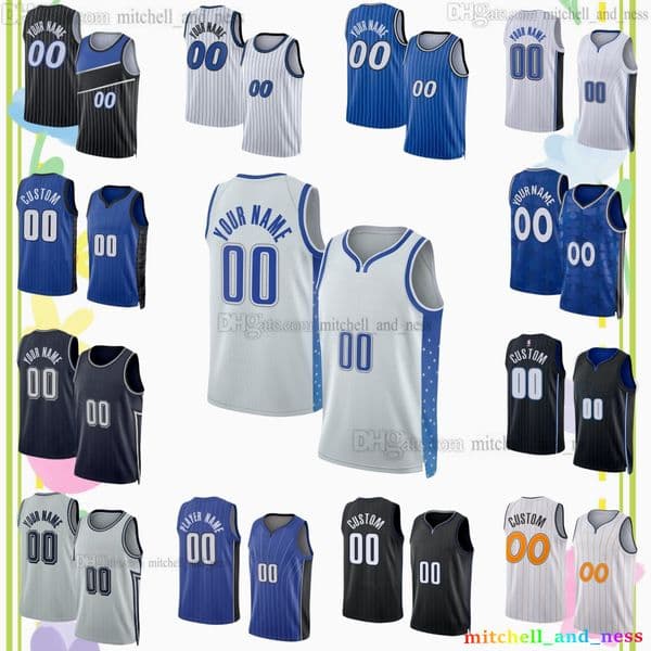 5 Paolo Banchero New City Basketball Jersey 22 Franz Wagner Bane Black Carter Jr. Suggs Wagner Da Silva Bitadze McGrady Hardaway ONeal Custom Printed Jerseys Shorts