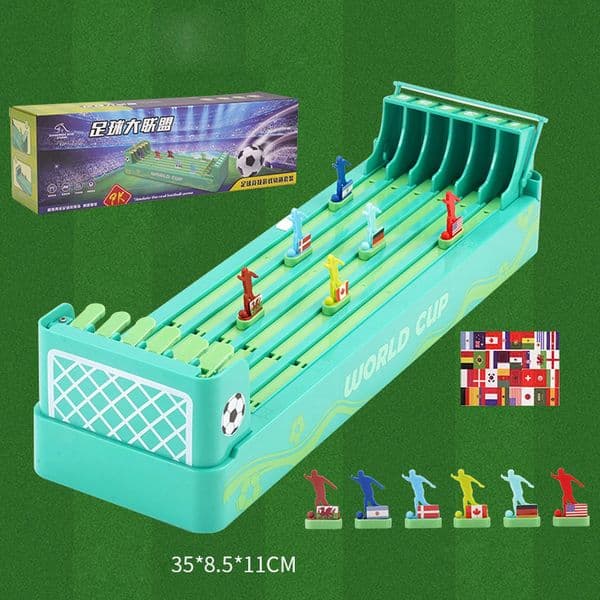 Football Soccer Pinball Playing Game Mini Desk Board Game Table Competitive Game Toy Party Playset for Kids Parent Interaction 260316