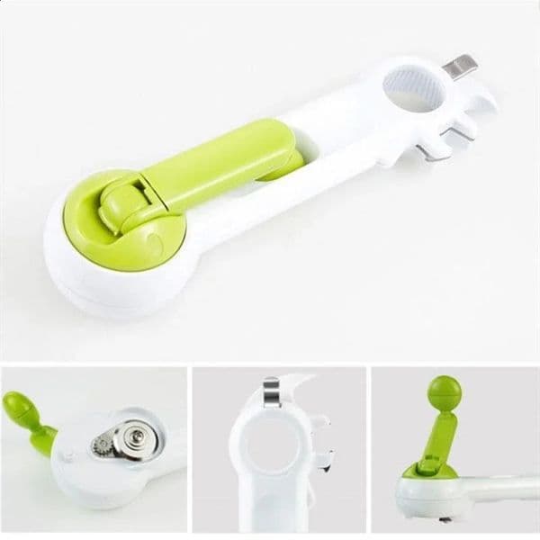 8 in 1 Multi Function Twist Bottle Opener All in One Jar 8 shaped Gripper Can Wine Beer Lid Twist Off Jar Opener 260316