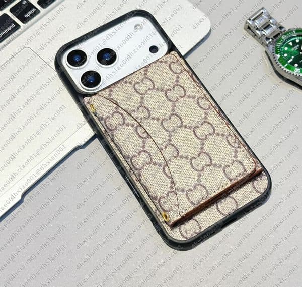 Luxury Leather Designer Phone Cases For iPhone17 16 15 14 plus 13 12 mini 11 Pro XR XS MAX 7 8 PLUS Letter Mobile Back Cover With Card Pocket s24 Ultra s23 PLUS s22 Phone Case