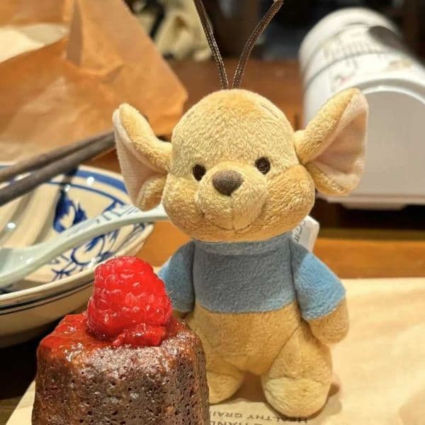 10cm cartoon Roo Plush Toy KAWaii Smiling Doll Bag Pendant Stuffed Animal Movie Figure Plushies Birthday Gifts Girl L251212GBXI C260319