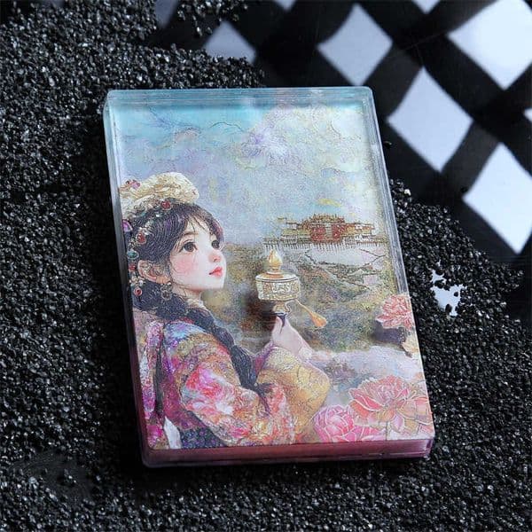Quicksand City Refrigerator Magnets Beijing Shanghai Tianjin Shenyang Guilin Tibet Qingdao Tourist Cultural Souvenirs L260318