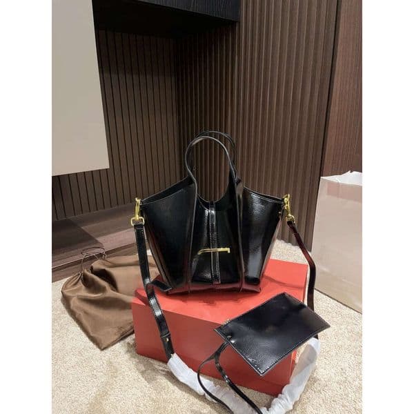 1OA Timeless Shopping Handbag bucket bag T Designer micro bags Leather Mini Hobo Shoulder Bag Branded Metal Handbags Fashion Women