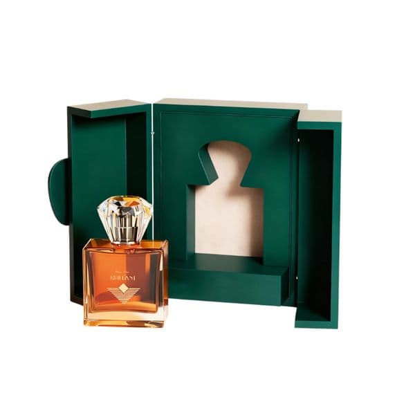 Custom Luxury Perfume Gift Box, Double Bottle Mirror Silver Cardboard Side Open Box, Gold Foil Logo Premium Fragrance Packaging, Cross-Border E-Commerce Gift Box