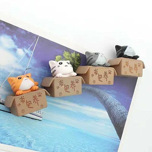Cute Cat Fridge Magnets Home Decoration Magnets 3D Magnets Gifts L260318