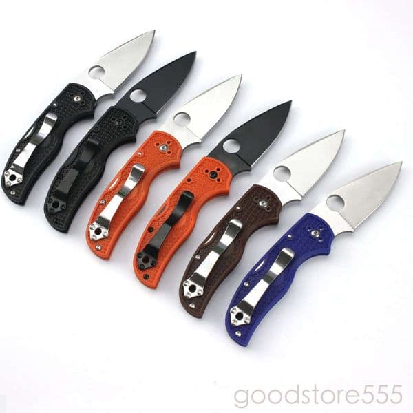 6Models C41 Pocket Knife CPM fixed blade knife SP30V couteau Folding pocket knife Blade Nylon Fiberglass Handle Portable Durable Utility Hiking Camping Survival