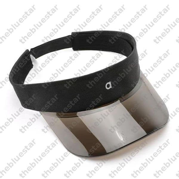 Unisex Designer Visor Hat Lucency Adjustable Visor Sun Hats Colorful Sun Caps Tennis Ball Cap Casquette Luxe Fitted Hat