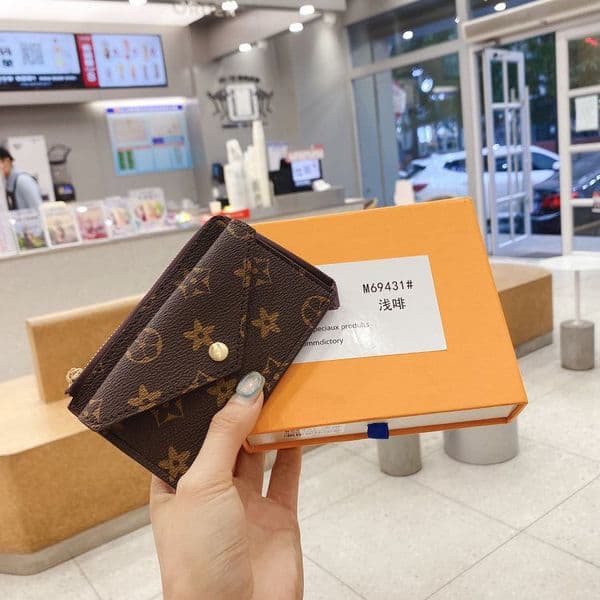 Designer Wallet RECTO VERSO WLLET Womens Mini Zippy Organizer Bag Credit Card Holder Coin Purse Key Pouch Purses Keychain Bags Clutch with Box M69431