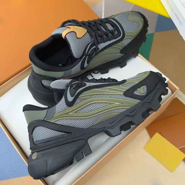 Famous Brand Men Summit Trainers Technical Leather & Technical Textile Robust Runner Sports High Quality Versatile Driving Airport Man Casual Walking EU38-46