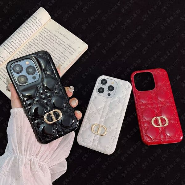 Designer Phone Case For Iphone 17 16 15 14 13 Pro Max Plus 16Pro Luxury Hot Stamping Logo Phone Case Classic Embossed Pattern 17Pro Cover 15Promax 14Pro Designer Shell