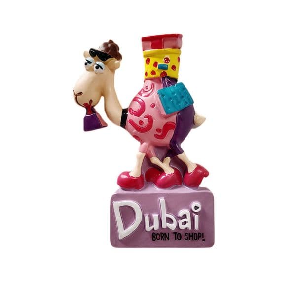 Dubai refrigerator magnet camel 3D resin figurine L260318