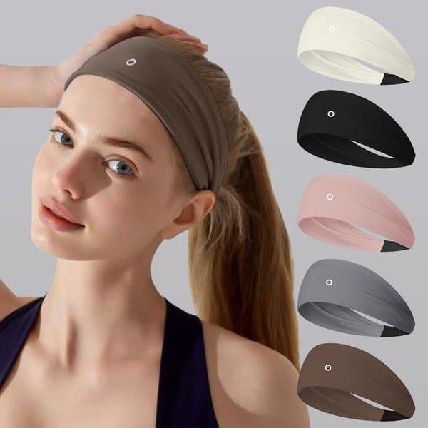 2026 World Cup Elastic Yoga Headband for Exercise Nonslip Sports Band with Adhesive Points Multibuy Savings get 10% off 2 items or 20% off 5 items.