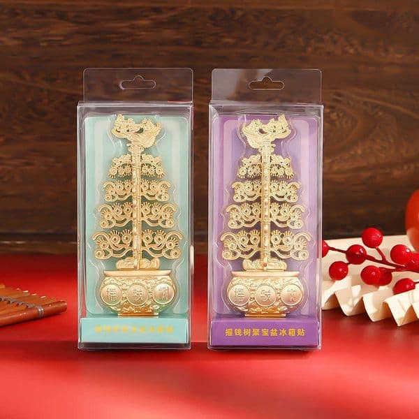 New Money Tree Refrigerator Magnets Ancient Style Creative Souvenirs Refrigerator Magnets as Gifts for Friends Home Decorations L260318