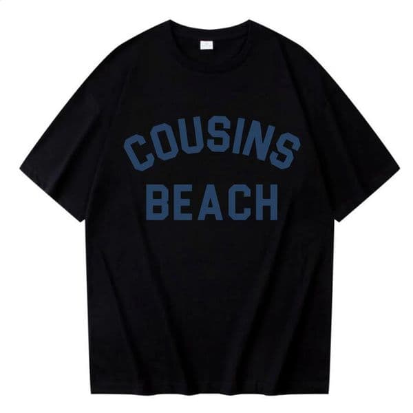 The Summer I Turned Pretty Cousins Beach Letter Printed Tshirt Men Women Fashion Oneck Shortsleeved Clothing 260318BJ