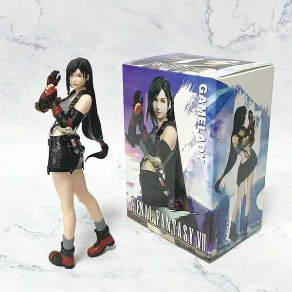 2026 New The Hottest Toys Of Blind Box 20Cm Final Fantasy VII Anime Girl Figure Tifa Gamelady PVC Action Figures Model Collectibles Desk Decoration Ch