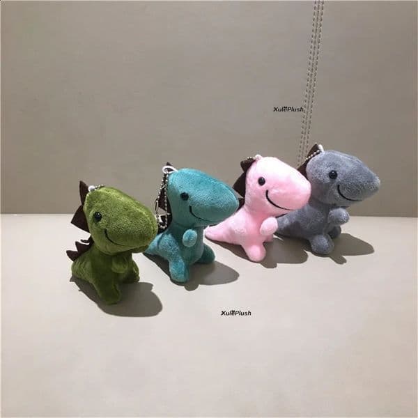 40PCS Mix Random Colors Small 8CM Dinosaur Stuffed Plush Animal Toy 260316
