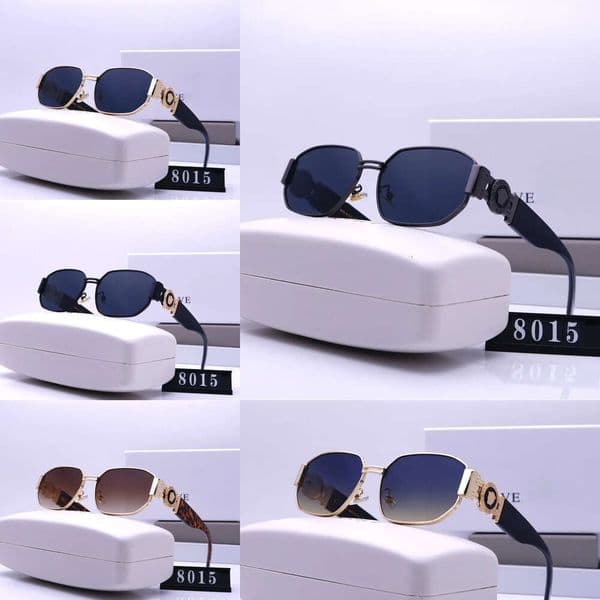Designer Sunglasses for metal Rectangle Polygons men Hollow Classic frame Outdoor Beach Sun Glasses For women thumbnail 2