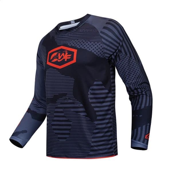 Wholesale Enduro Short Cycling T-shirt Mountain Bike Jersey Sleeve Racing Clothes Downhill MTB Offroad Motocross Jersey swicking 260309