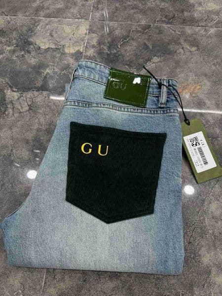 Men's Jeans Designer G-brand European fashion brand personalized heavy embroidery men jeans light luxury versatile slim straight 2YKJ