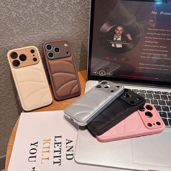 Scalloped Pattern Phone Case For Iphone 17 16 15 14 13 Pro 12 11 Max Plus 16Promax Full Wrap 17Promax Phone Case 17Pro Creative 15Promax Cover 16Pro 15Pro 14Promax Shell