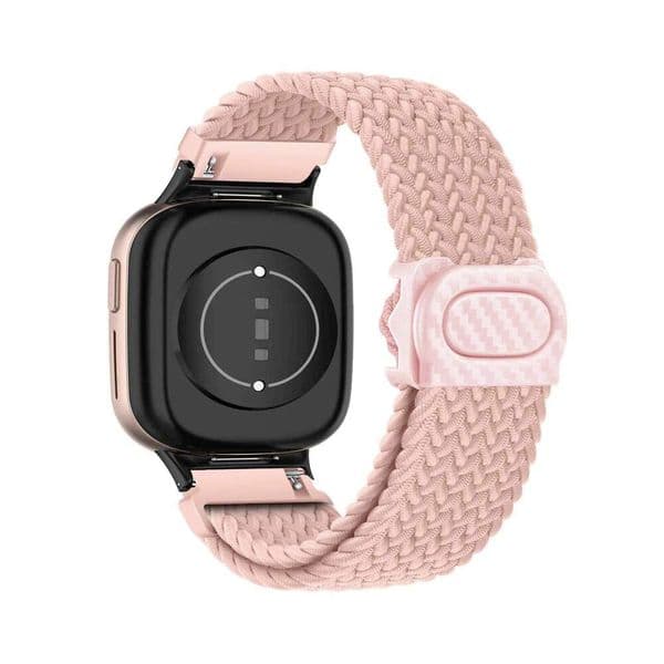 Elastic Bands for Honor Watch 4 Band, Plastic Buckle Adjustable Nylon Strap 26L0319