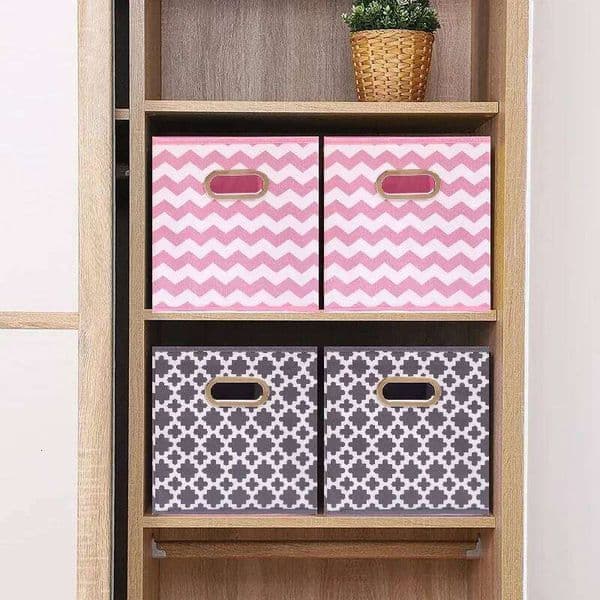Large-capacity Collapsible Fabric Cubes Toy Home Supplies Clothing Box for Storage Shelves 26H0319