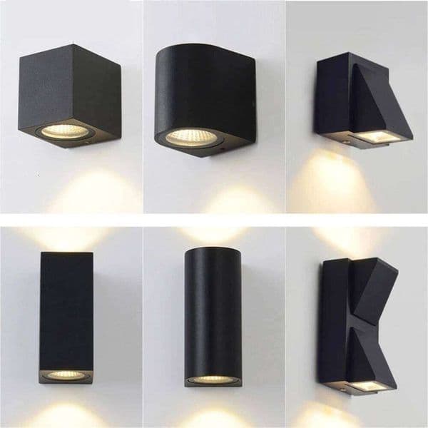 IP65 Waterproof indoor outdoor wall lights up down LED 5W 10W Led Wall Lamp Surface Mounted Cube Garden Porch Light 26Y0318