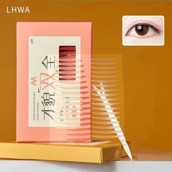 Bestseller LHWA Invisible Stickers Strong Adhesive Double Eyelid Fold Eye Tape Paste For Big Eyes Makeup Beauty Cosmetic Tool Ddmyhappy