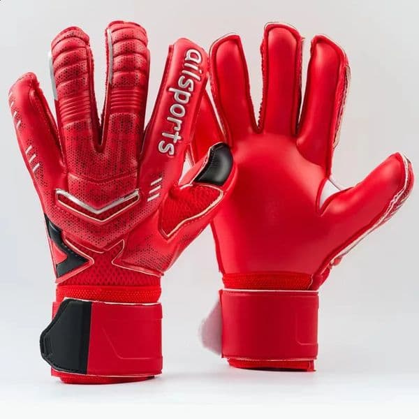 Kids and Adults Football Goalkeeper Gloves Thickened Soccer Goalie For4 protective fingers are not detachable size510 260319