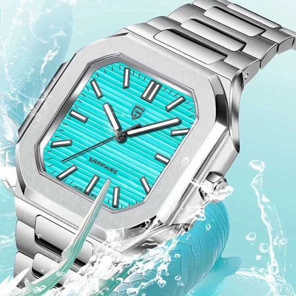 PAGANI DESIGN New Quartz Mens Watch Stainless Steel Sports Waterproof Men Watches Luxury Fashion Sapphire Glass Watch For Mens D260319