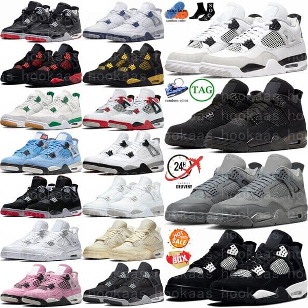 sneakers 4 basketball shoesBlack Cat Flight Club White Cement Navy Cave Stone Bred Reimagined Valentines Day Sierra Red Military Blue Rare Undefeated Fear Thunder