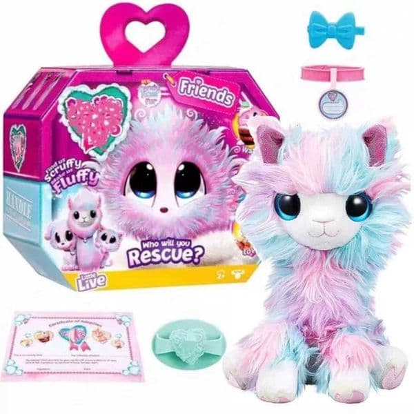 Moose Scruff-A-Luvs Surprise Bathing Pet Soaking In Water Blind Box Egg Cat Doll Rabbit Plush Toy Unicorn Doll Girl Doll J20260319
