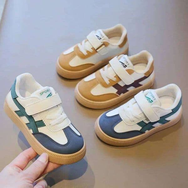 2025 New Kid's Casual Boys Forrest Gump Girls Fashion Non-slip Board Shoes Children Soft Sole Lightweight Sneakers 26H0317