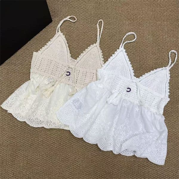 Brand Women Elegant Vests V Neck Sexy Sleeveless Camisole Bohemian Style Beach Nightclub Vest