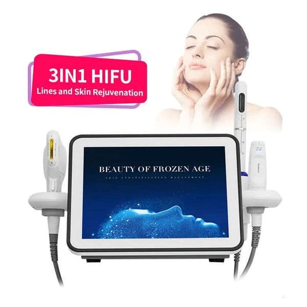 High Efficiency Hifu 3 In 1 Vaginal Tightening Body Slimming Skin Revitalization Face Lift Treatment Machine Face Lifting Effective Treatment