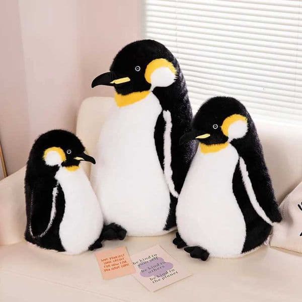 Kawaii Huggable Fat Penguin Plush Soft Cute Toys Stuffed Animal Toys Baby Doll Kids Toy Birthday Gift for Children Girls J20260319